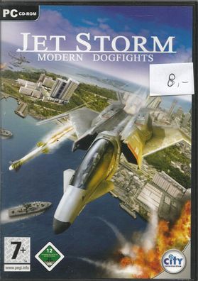 Jet Storm - Modern Dogfights (PC, 2007, DVD-Box) - komplett - neuwertig