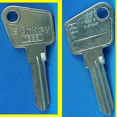 Schlüsselrohling Börkey 1885 für verschiedene Würth Möbelzylinder, Stahlschränke