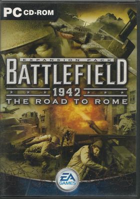 Battlefield 1942: The Road To Rome (PC, 2003, DVD-Box) - komplett - sehr gut