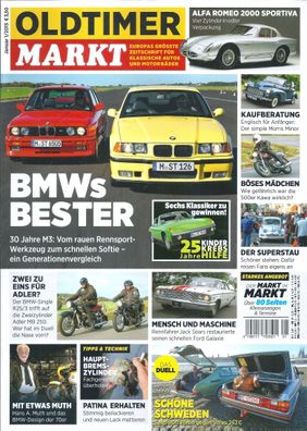 Oldtimer Markt 1/2015 BMWs Bester - 30 Jahre M3