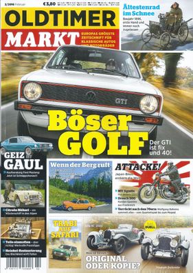 Oldtimer Markt 2/2016 Böser Golf - Der GTI ist fix und 40!