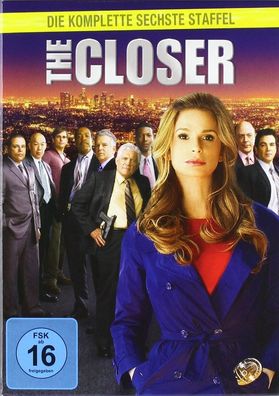 The Closer - Die komplette 6 Staffel [DVD] Neuware