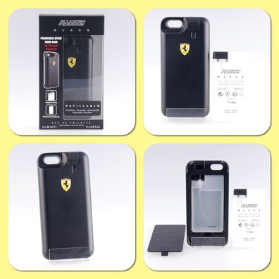Scuderia Ferrari Black Set 2 x 25 ml EdT Spray + Hard Case iPhone 6/6s