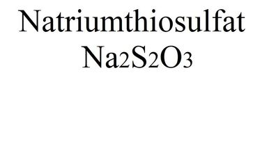 Natriumthiosulfat 100g Na2S2O3 Labor Stoff Chemie