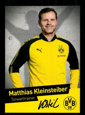 Matthias Kleinsteiber Druck Autogrammkarte Borussia Dortmund 2017-18