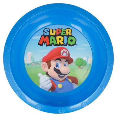 Stor 21411Nintendo Super Mario Kunststoffteller Schale Schüssel 16,7cm Bowl