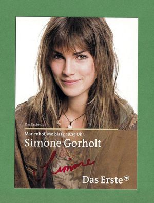 Simone Gorholt - (Marienhof) - persönlich signiert