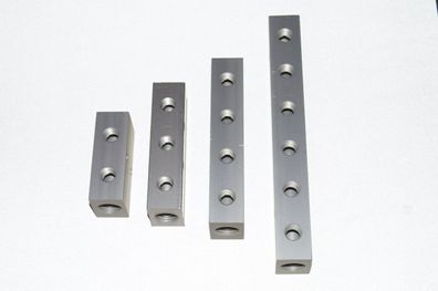 Druckluft Verteilerleisten Verteilerblock Aluminium