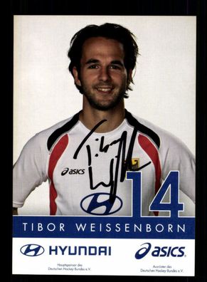 Tibor Weissenborn Autogrammkarte Hockey Nationalmannschaft Original + A 218067