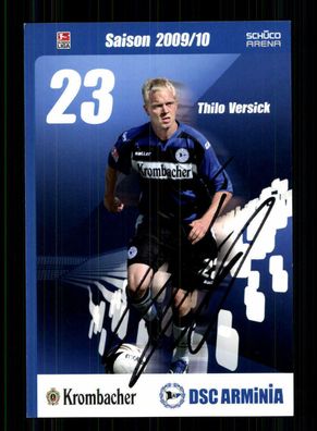 Thilo Versick Autogrammkarte Arminia Bielefeld 2009-10 Original Sign + A 149478