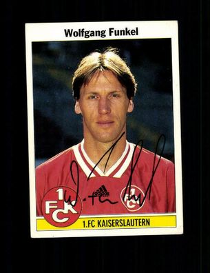 Wolfgang Funkel 1 FC Kasierslautern Panini Sammelbild 1995 Original si+ A 218739
