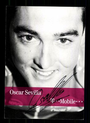 Oscar Sevilla Radfahren Autogrammkarte Original Signiert + A 217579