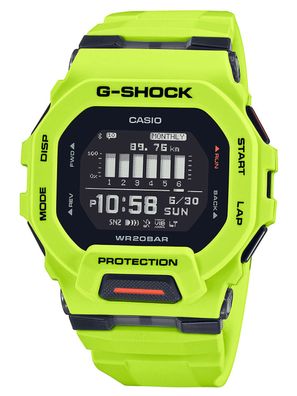 Casio G-Shock G-Squad Digitaluhr Bluetooth Neongelb GBD-200-9ER