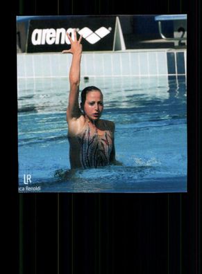 Viola Musso Schwimmen Autogrammkarte Original Signiert + A 217675