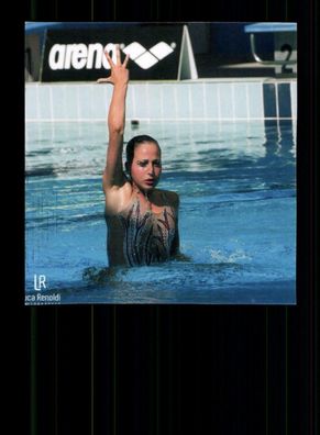Viola Musso Schwimmen Autogrammkarte Original Signiert + A 217676