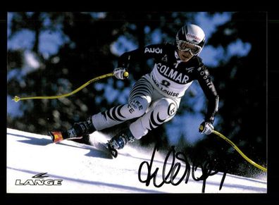 Hilde Gerg Ski Alpine Autogrammkarte Original Signiert + A 217790