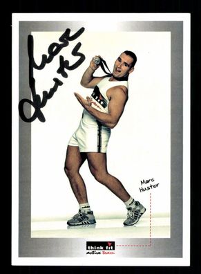 Marc Huster Gewichtheben Autogrammkarte Original Signiert + A 218025