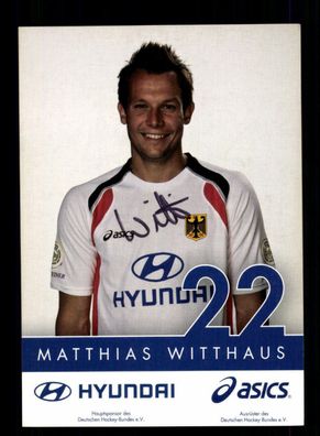 Matthias Witthaus Autogrammkarte Hockey Nationalmannschaft Original + A 218061