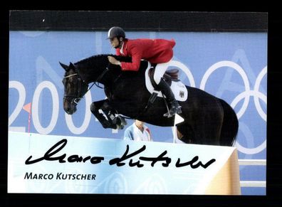 Marco Kutscher Reiten Autogrammkarte Original Signiert + A 218192