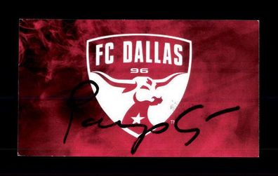 Oscar Pareja Autogrammkarte FC Dallas Original Signiert + A 218948