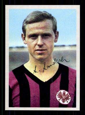 Ludwig Landerer Autogrammkarte Eintracht Frankurt Spieler 60er Jahre Orig Sign 2