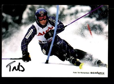 Unbekannt Ski Alpine Foto Original Signiert + A 217793