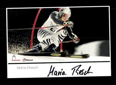 Maria Riesch Ski Alpine Autogrammkarte Original Signiert + A 217864