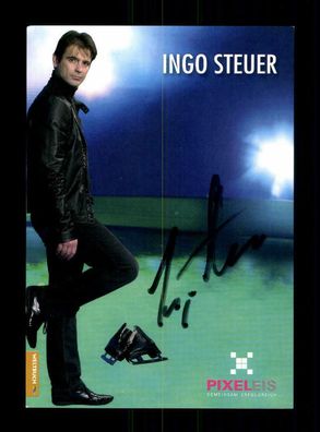 Ingo Steuer Eiskunstlauf Autogrammkarte Original Signiert + A 217938