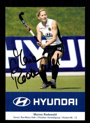 Marion Rodewald Autogrammkarte Hockey Nationalmannschaft 2006 Original+ A 218048