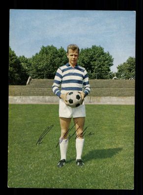 Ludwig Nolden Autogrammkarte MSV Duisburg 1965-66 Original Signiert + A 218544