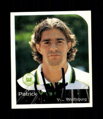 Patrick Weiser VFL Wolfsburg Panini Sammelbild 2000 Original Signiert+ A 218736