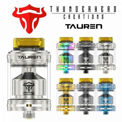 ThunderHead Creations Tauren Beest RTA Verdampfer Clearomizer in gold