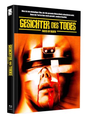 Gesichter des Todes [LE] Mediabook Cover F [Blu-Ray & DVD] Neuware
