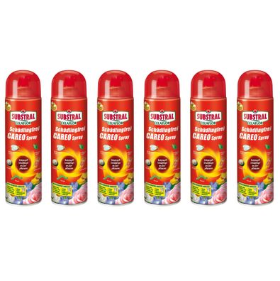 6 x Substral® Celaflor® Schädlingsfrei Careo® Spray, 400 ml