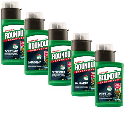 5 x Roundup® Spezial, 250 ml