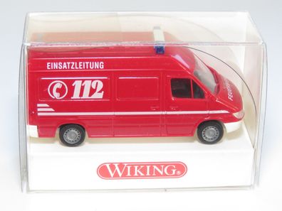 Wiking 608 02 27 - Feuerwehr EIF1 MB Sprinter - HO - 1:87 - Originalverpackung