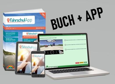 Fahrschul Handbuch + App Klasse B AM L A A1 A2 Führerschein Lehrbuch Lernbuch 2021