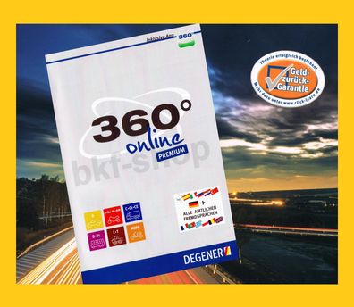 Fahrschulapp Degener 360 online Premium click & learn inkl. PDF E-Books