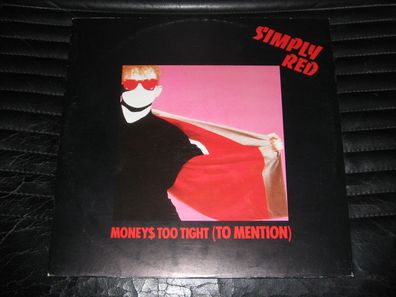 Simply Red - Money$ Too Tight (To Mention) 12" Maxi 1985
