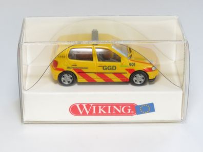 Wiking 071 04 - Notarzt - VW Polo - GGD 901 - HO - 1:87 - Originalverpackung