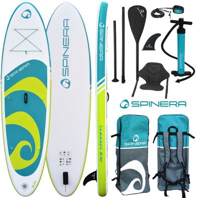 Spinera Classic 9'10'' 300x76x15cm SUP Stand Up Paddleboard Komplettset - Pack 3