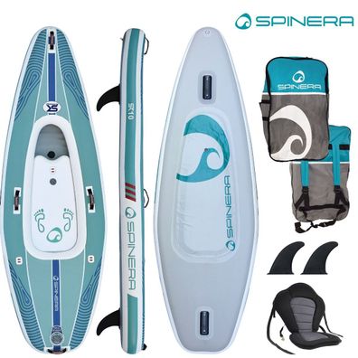 Spinera SupKayak SK 10, 10'0'' - 305x98x20cm Stand Up Paddel Board + Kajak Set