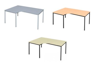 Schreibtisch Winkelschreibtisch Freiformtisch - 750 x 2000 x 800/1200 x 800 mm