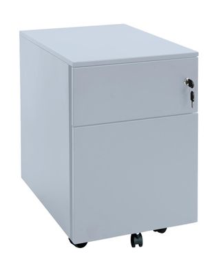 Büro Rollcontainer Bürocontainer mit Hängeregistratur Stahl-Abdeckplatte 55x40x59 cm