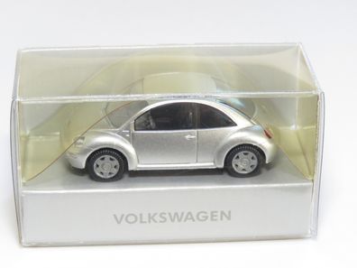 Wiking Volkswagen - VW New Beetle - Silber Metallic - HO - 1:87 - Originalverpackung