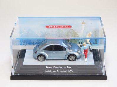 Wiking - New Beetle on ICE Christmas Special 1999 - Plastikbox - HO - 1:87