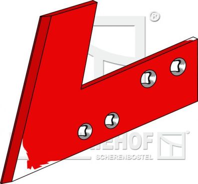 33.0012-12 - Anlagensech - rechts - zu Pflugkörper Typ 8, 9, 12, 15, 19, 28, 30 (Kve