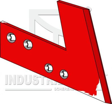 33.0013.9 - Anlagensech - links - passend zum Pflugkörper 8, 9, 19, 30 (Kverneland)