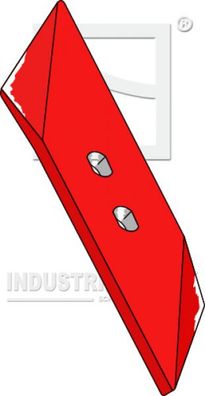 33.0077-15 Wechselspitze 65 x12 - links passend zum Pflugkörper 1, 3, 5, 8, 9, 12, 1