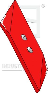 33.0081-15 Wechselspitze 70 x13 - links zu Pflugkörper 1, 3, 5, 8, 9, 12, 15, 19, 28